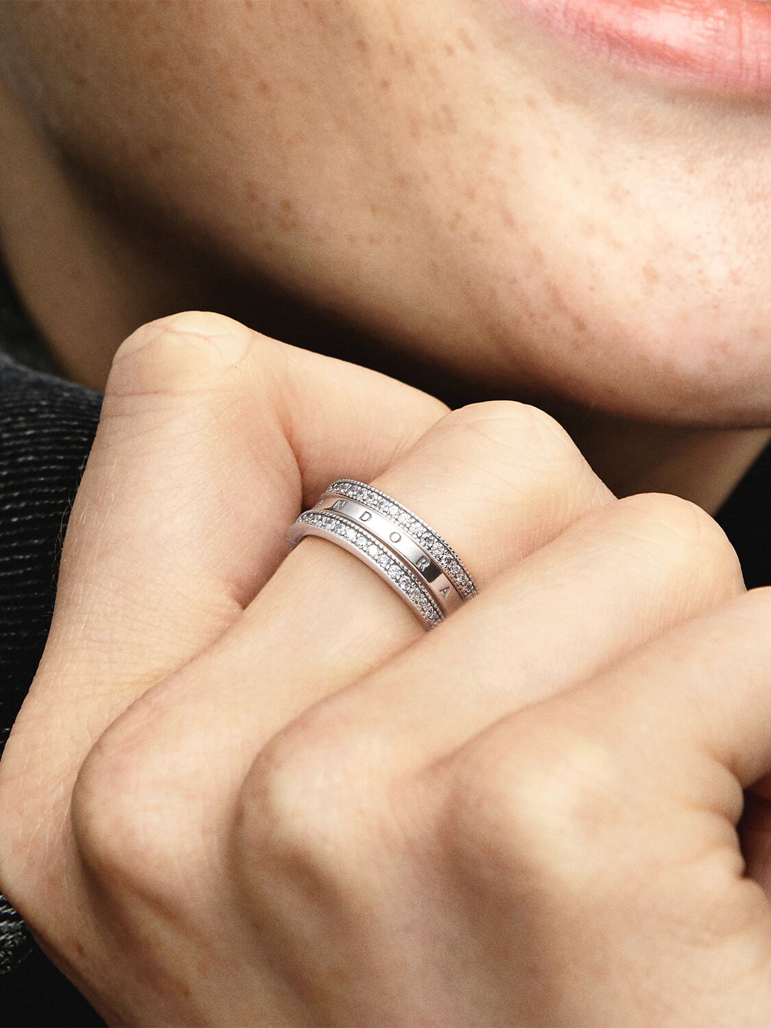 Flipping Hearts Ring