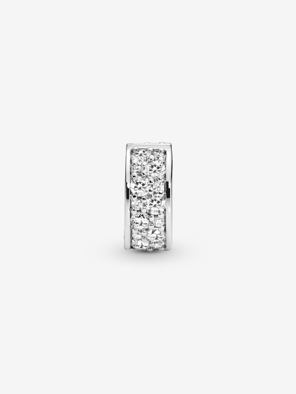 Clear Pavé Clip