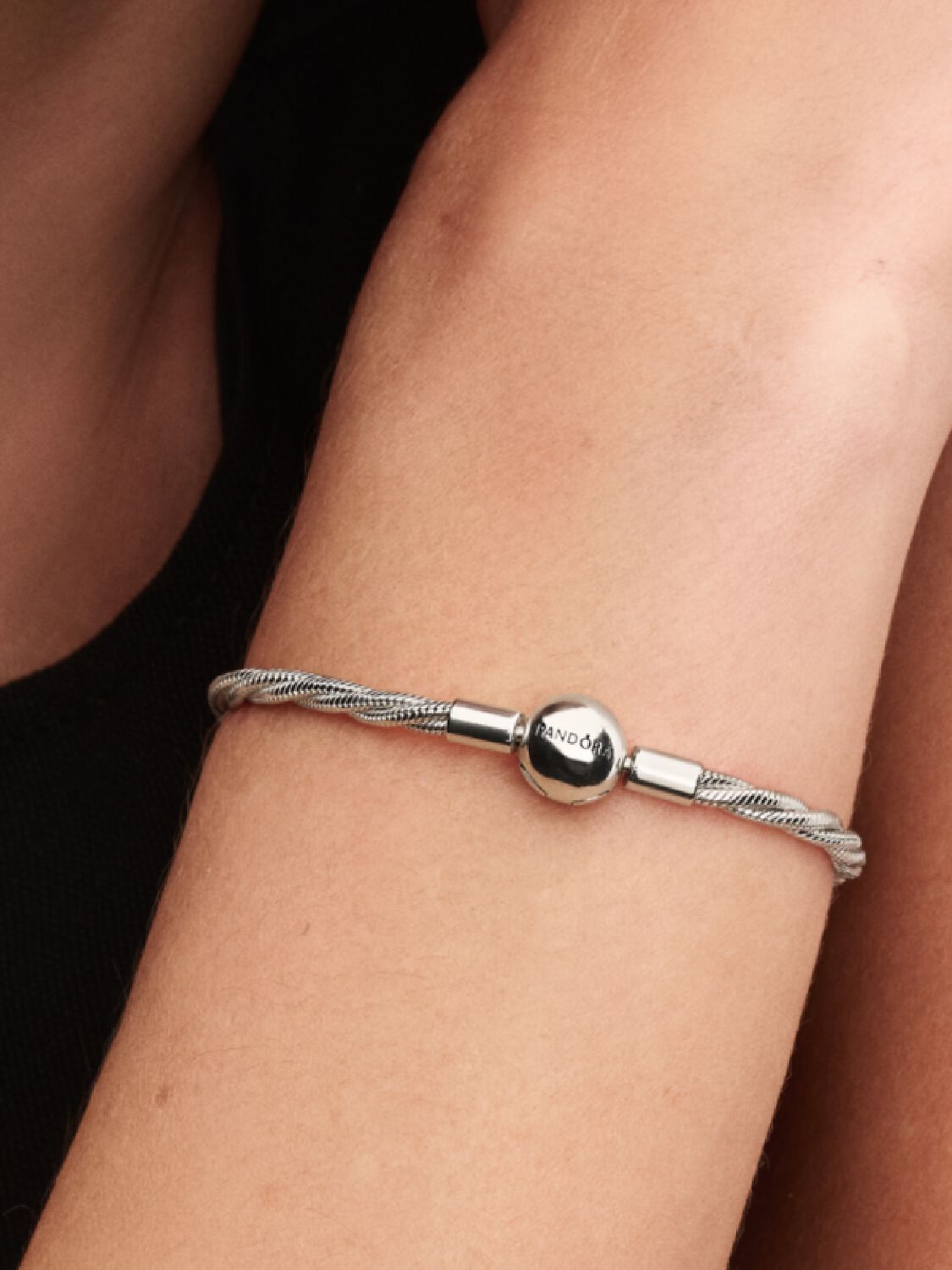 Pandora Round Pandora Clasp Twisted