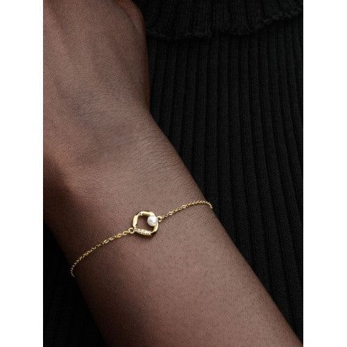Organically Shaped Pavé Bracelet