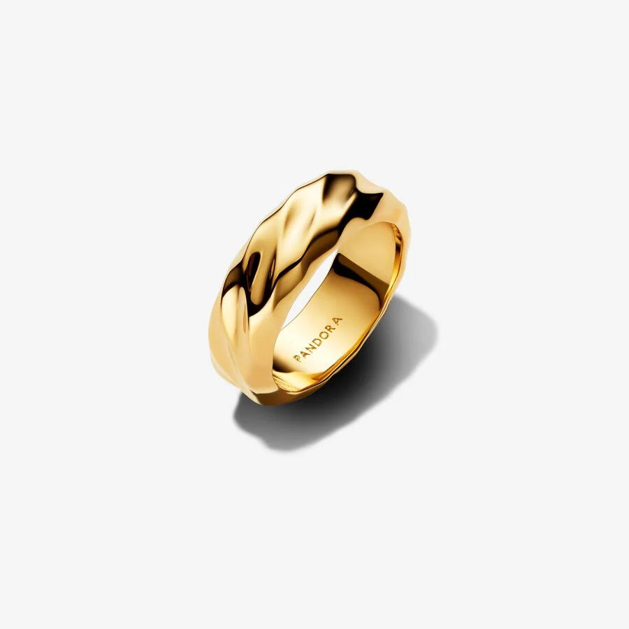 Rippled Wide Band Ring 163886C00-56 /2025 D