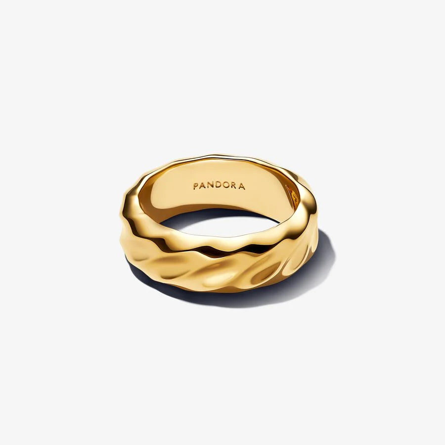 Rippled Wide Band Ring 163886C00 /2025 D