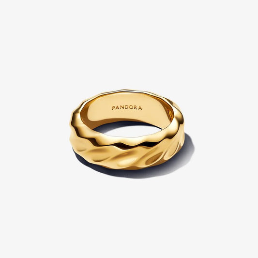 Rippled Wide Band Ring 163886C00 /2025 D
