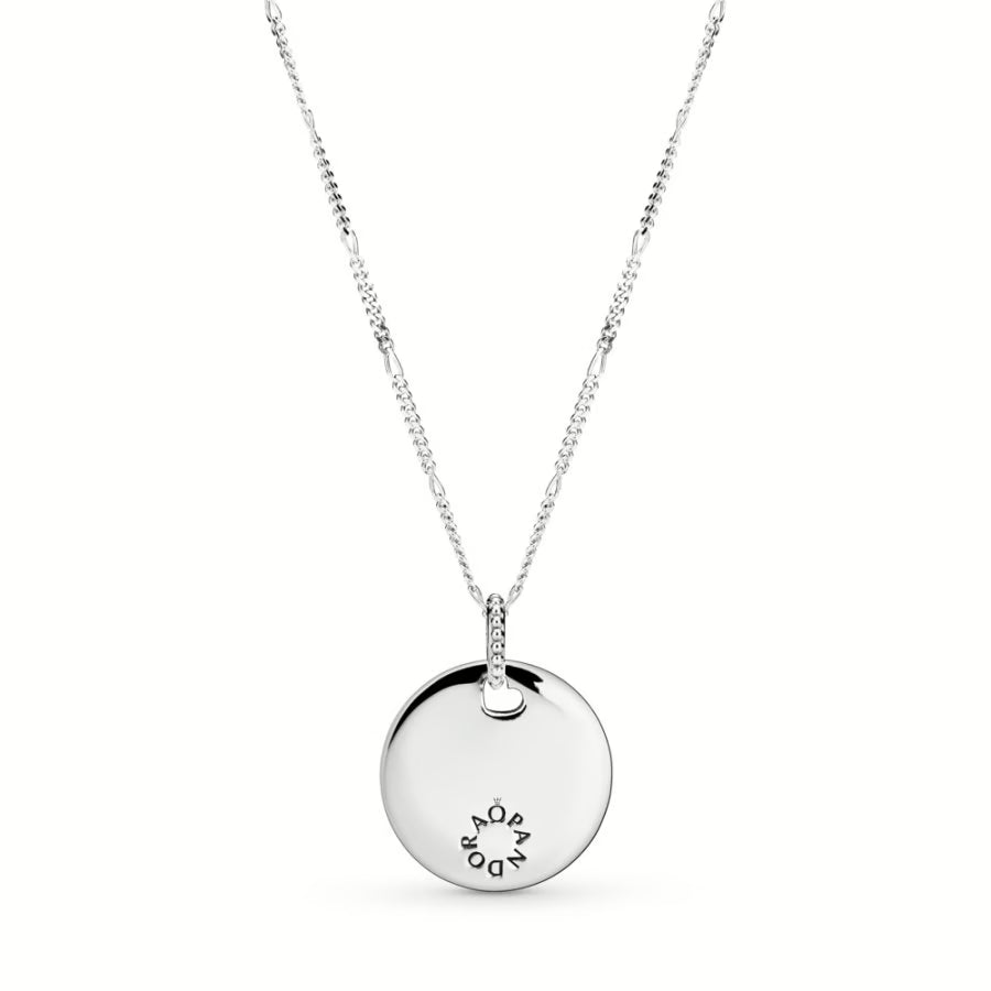 Pandora Disc Pendant Necklace