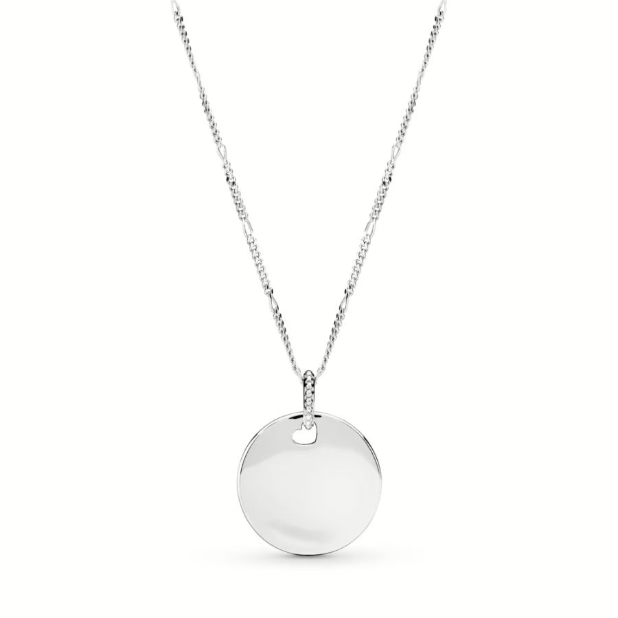 Pandora Disc Pendant Necklace