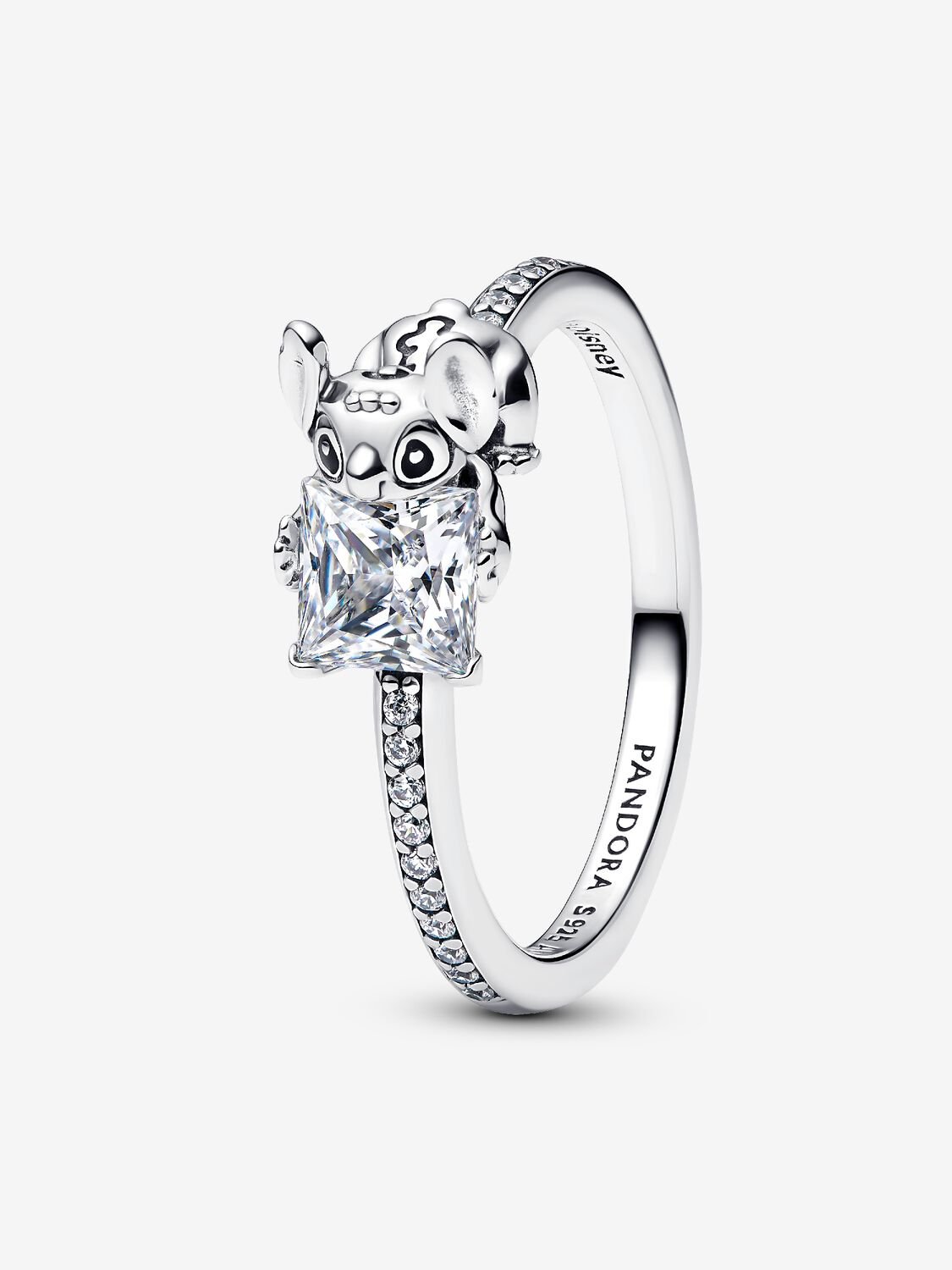 Disney Stitch & Stone Ring Sterling silver 193740C01-52 /2025 D