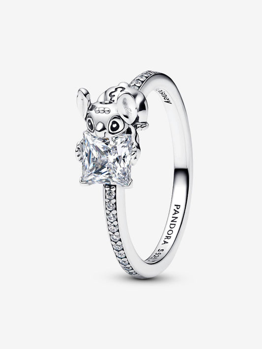 Disney Stitch & Stone Ring Sterling silver 193740C01-54 /2025 D