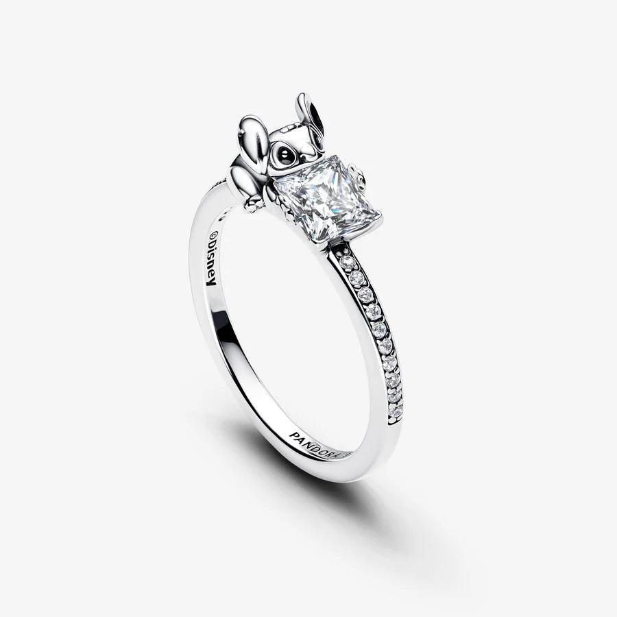 Disney Stitch & Stone Ring Sterling silver 193740C01-56 /2025 D