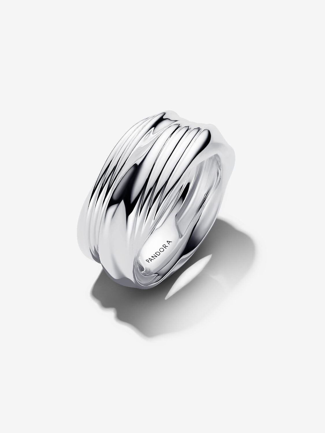 Twisted Double Ring Sterling silver 193890C00 /2025 D