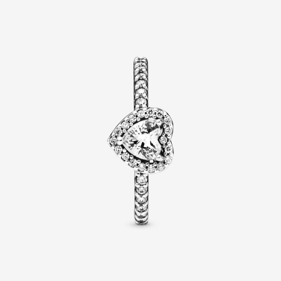 Elevated Heart Ring