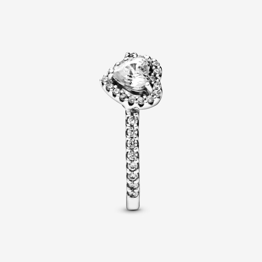 Elevated Heart Ring
