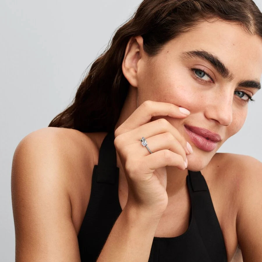 Disney Stitch & Stone Ring Sterling silver 193740C01-56 /2025 D