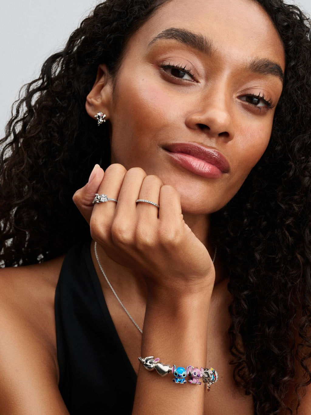 Disney Stitch Snake Chain Bracelet 593738C01 /2025 D