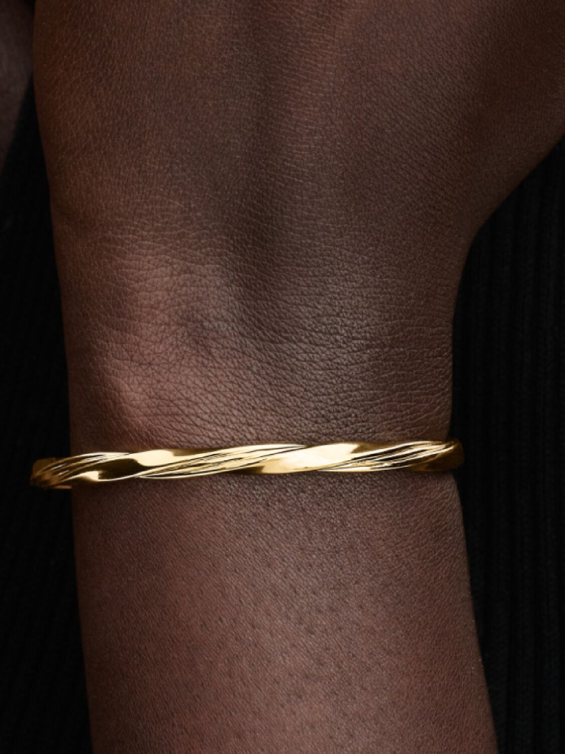 Twisted Open Bangle