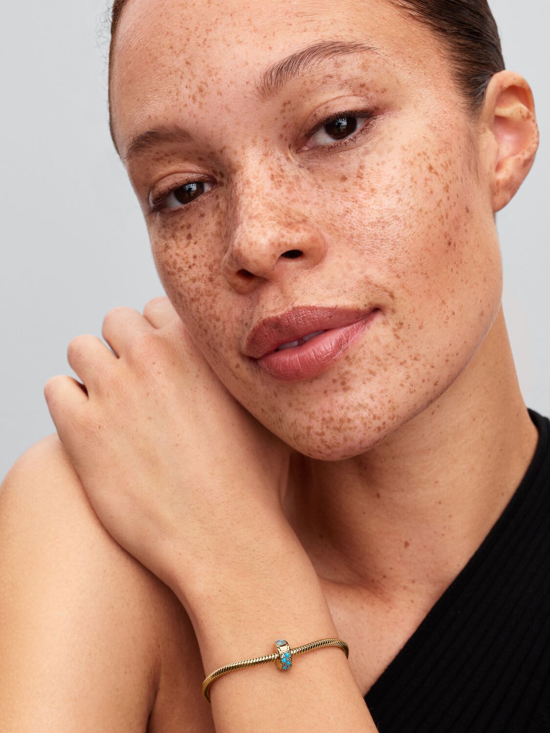 Aqua Blue Clip Charm