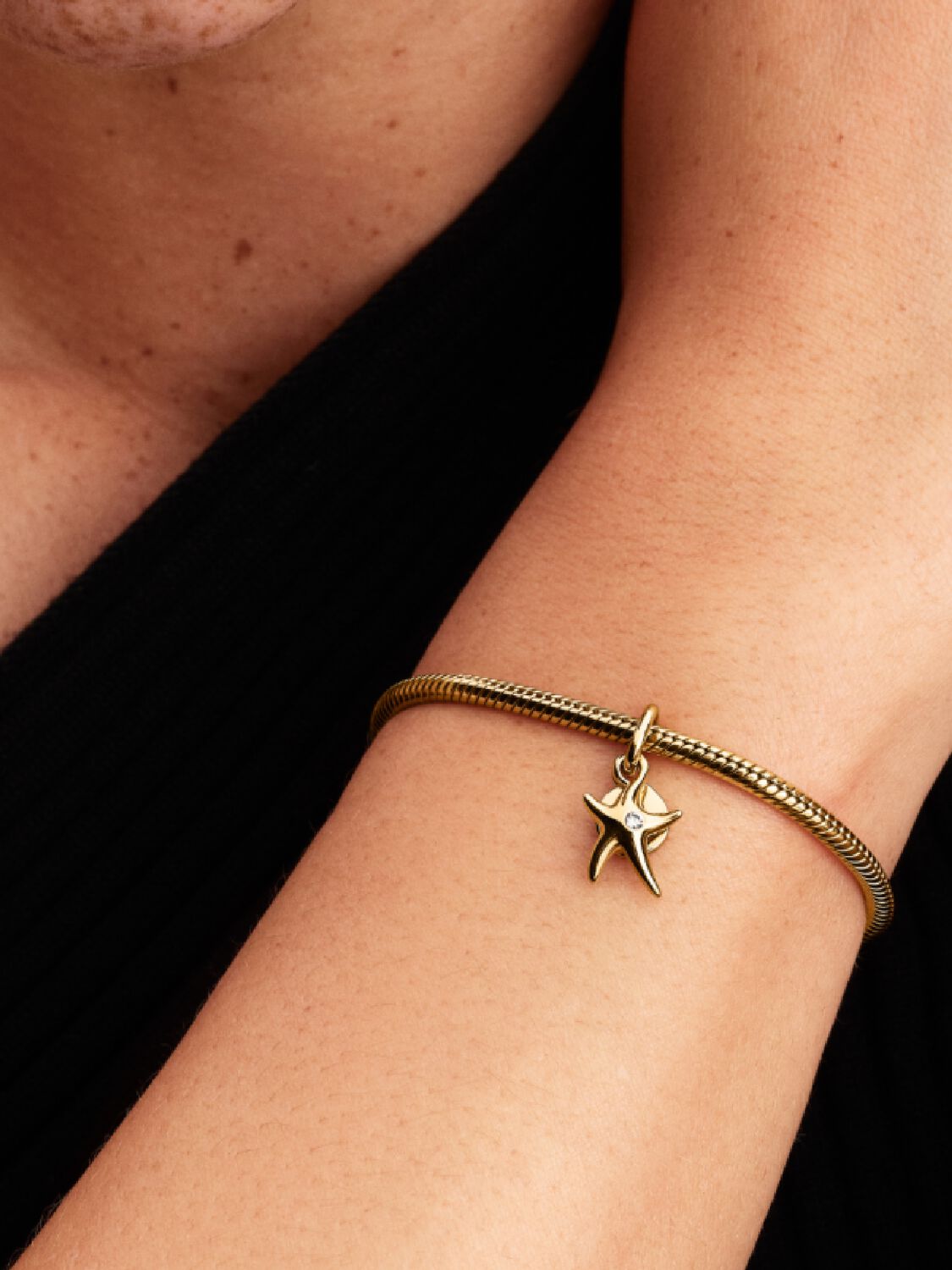 Starfish Double Dangle Charm