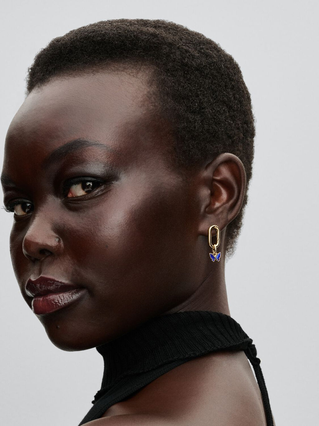 Blue Butterfly Mini Dangle Charm