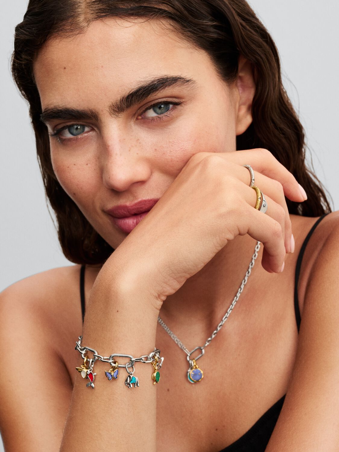 Blue Butterfly Mini Dangle Charm