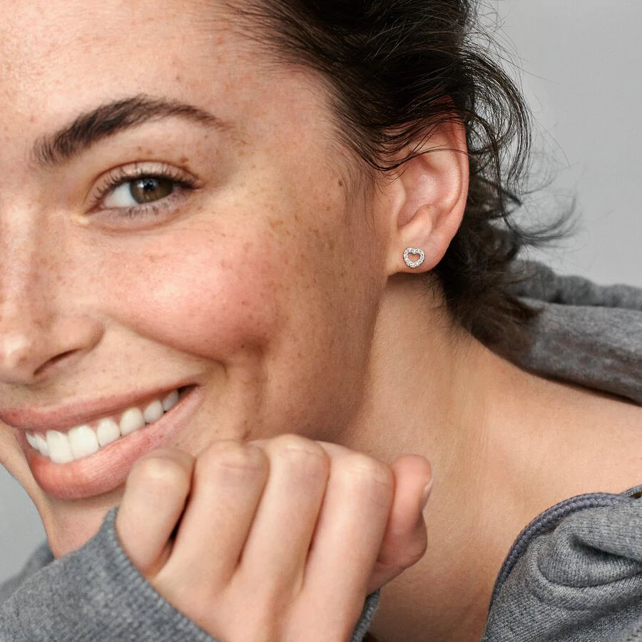 Heart Stud Earrings