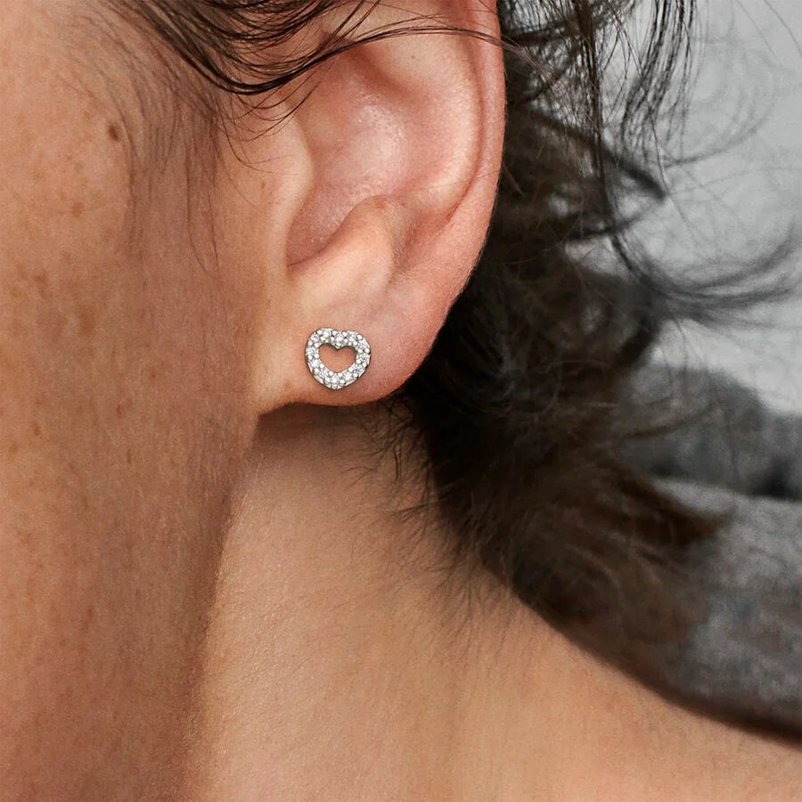Heart Stud Earrings