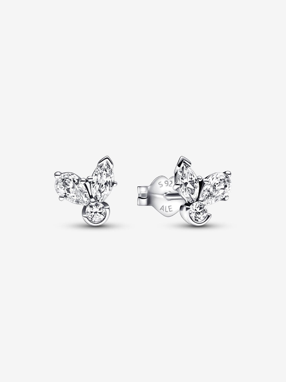 Sparkling Herbarium Cluster Stud Earrings