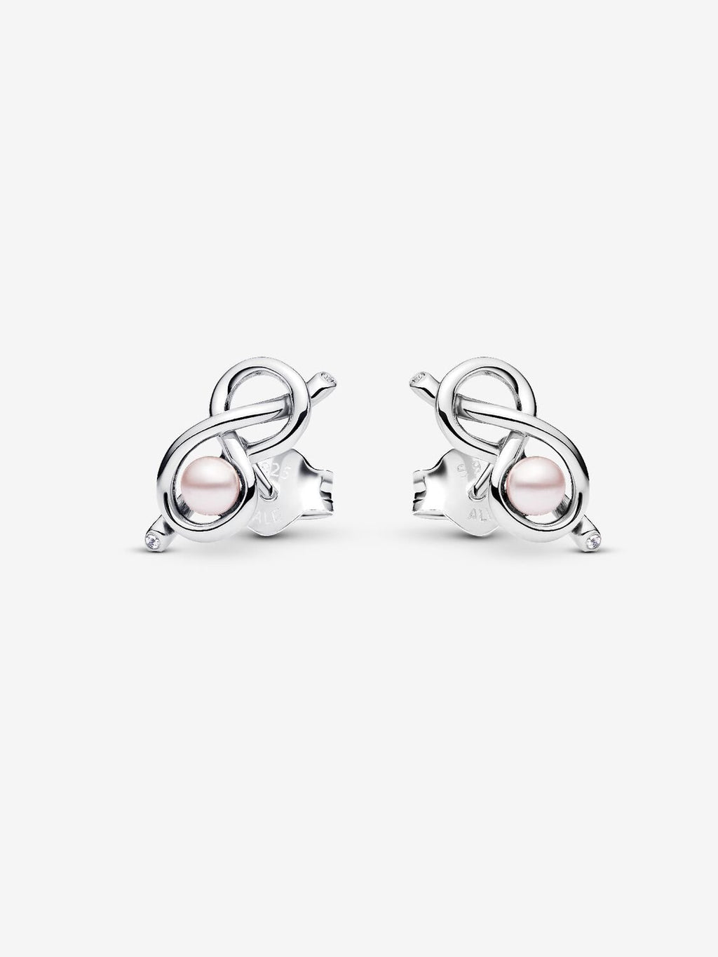 Infinity Knot Stud Earrings