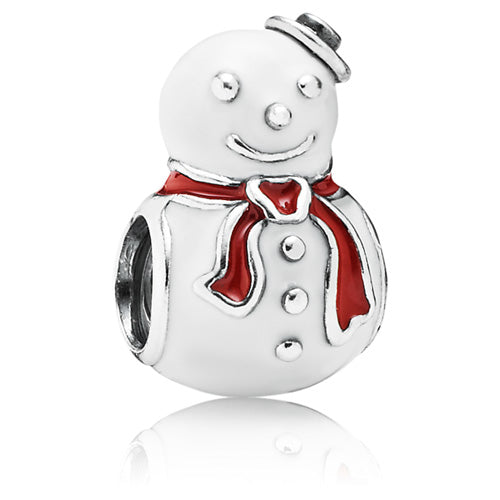 Happy Snowman Charm
