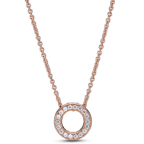 Pavé Circle Collier Set