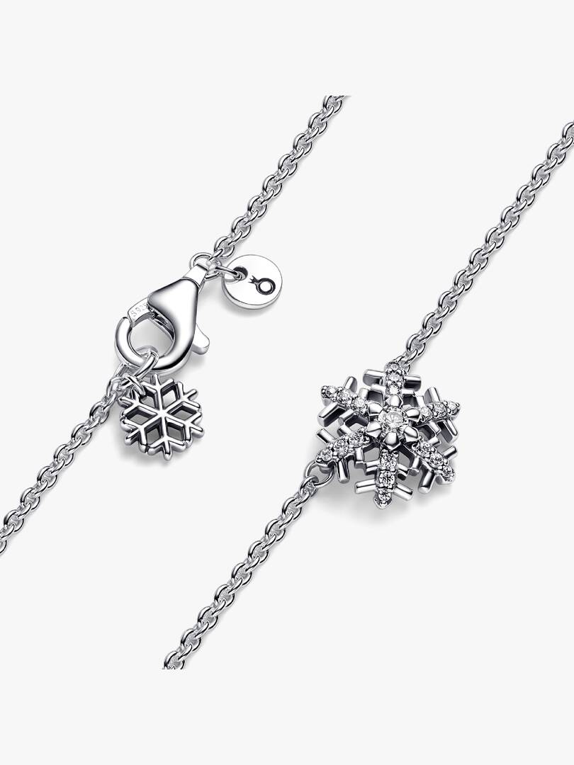 Sparkling Snowflake Pendant Necklace Pandora Nigeria