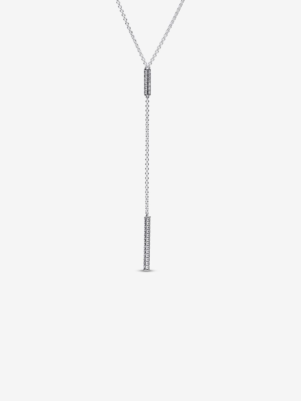 Pandora Timeless Pavé Prism Drop Necklace