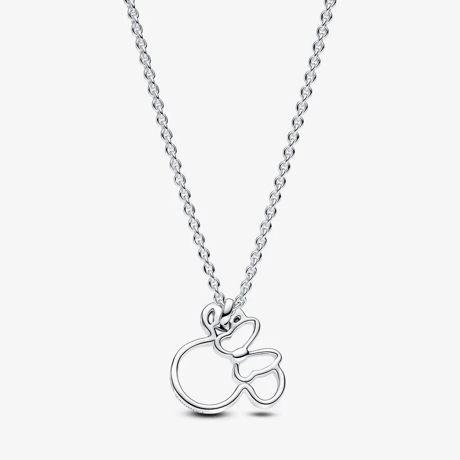 Disney Minnie Mouse Silhouette Collier Necklace
