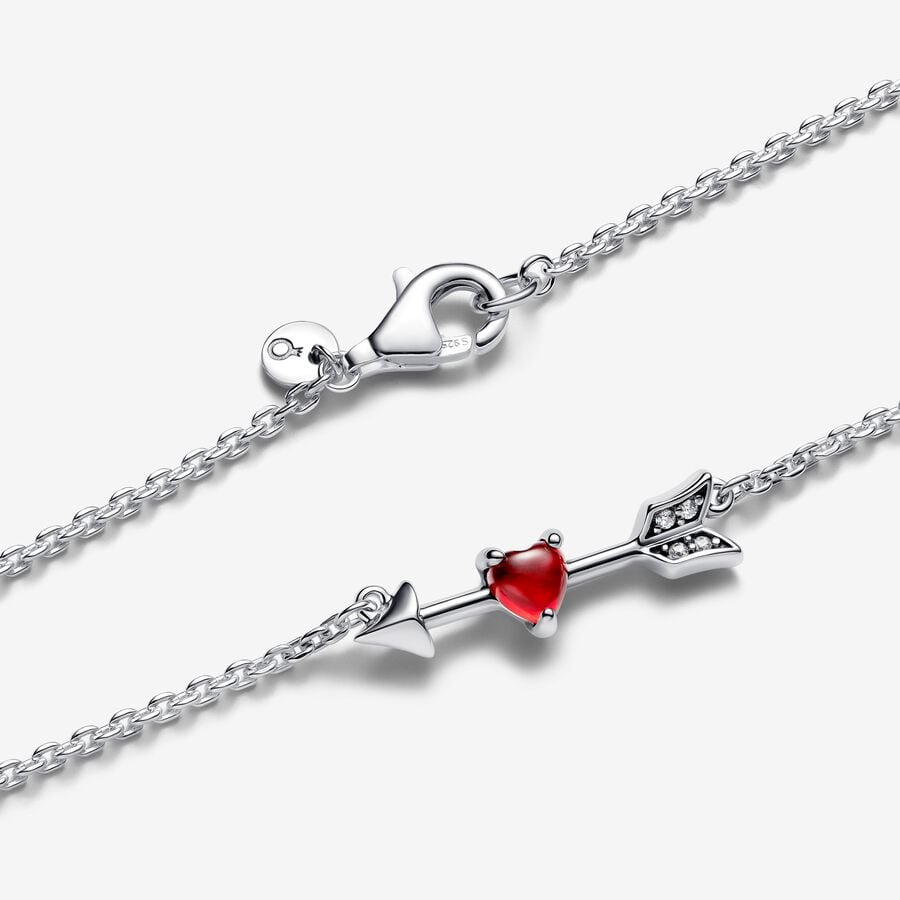 Heart arrow pendant