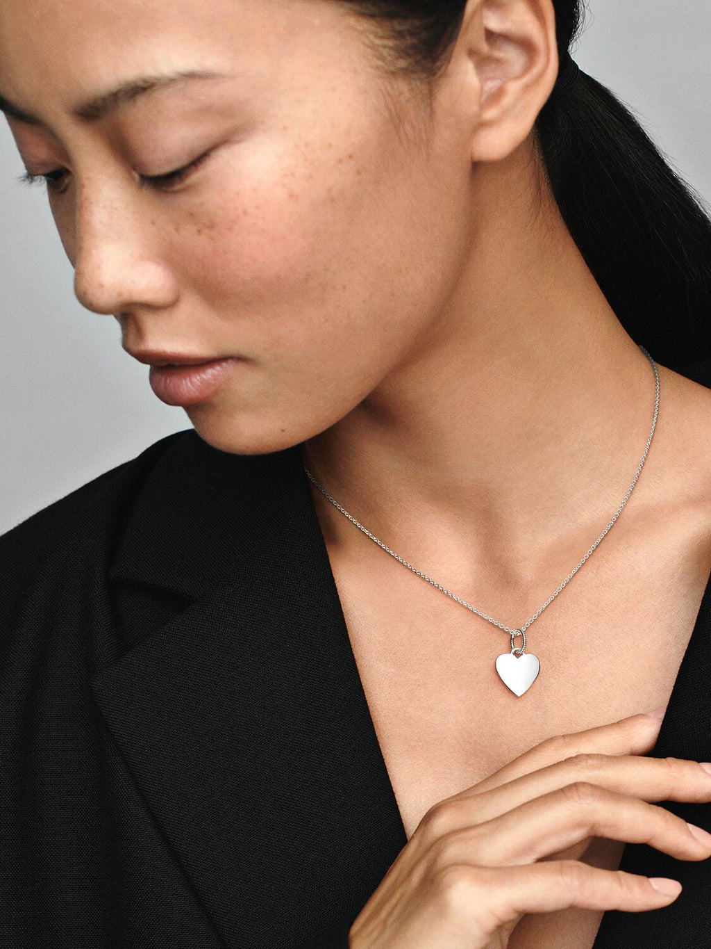 Engravable Heart Tag Pendant