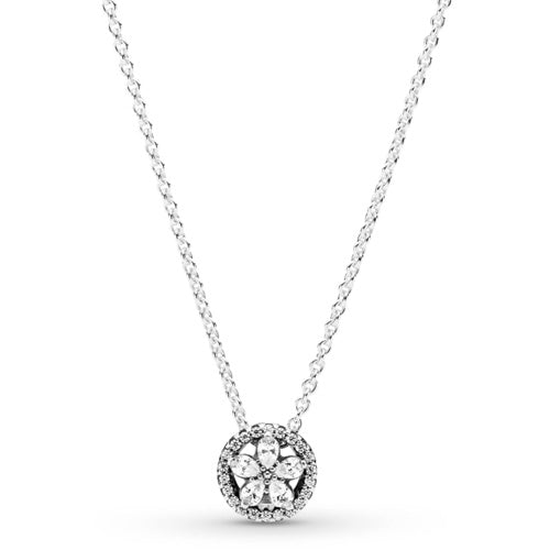 Sparkling Snowflake Necklace Pandora West Africa