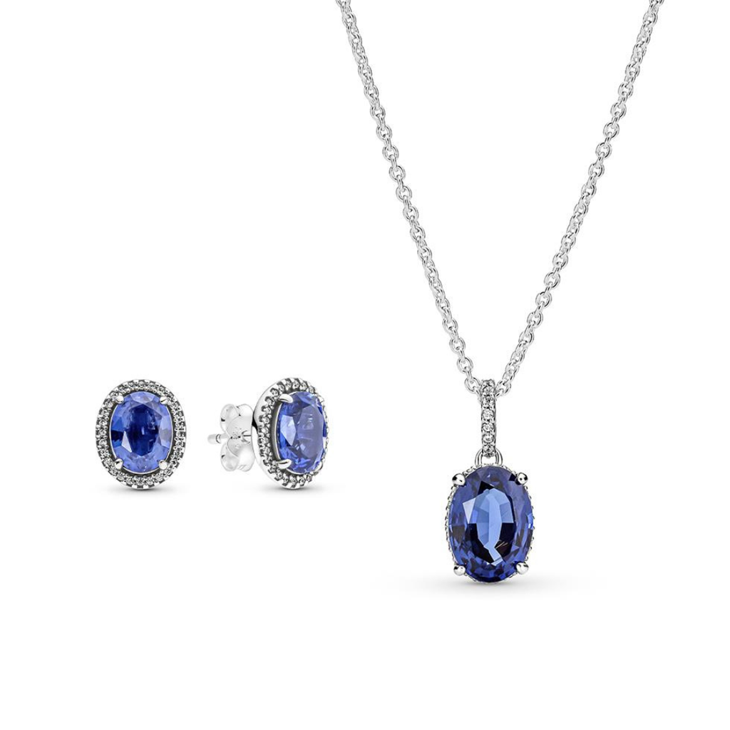 Sparkling Statement Halo Set