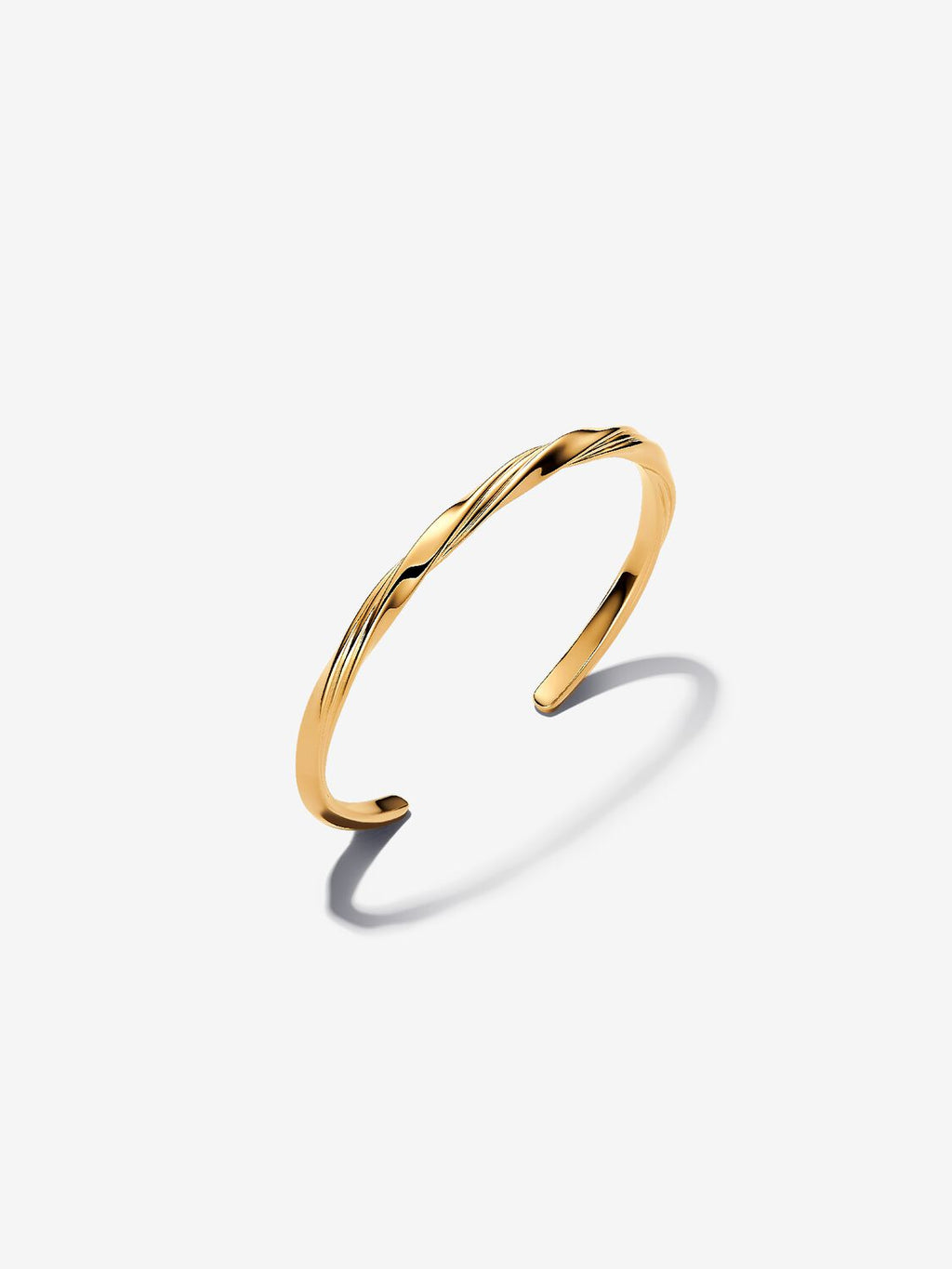 Twisted Open Bangle