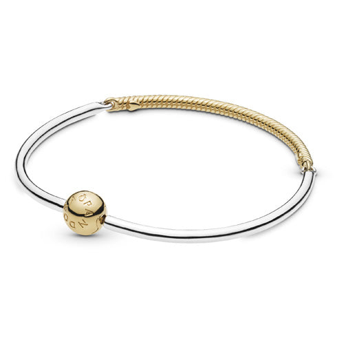 Three-Link Pandora Shine Bangle Bracelet