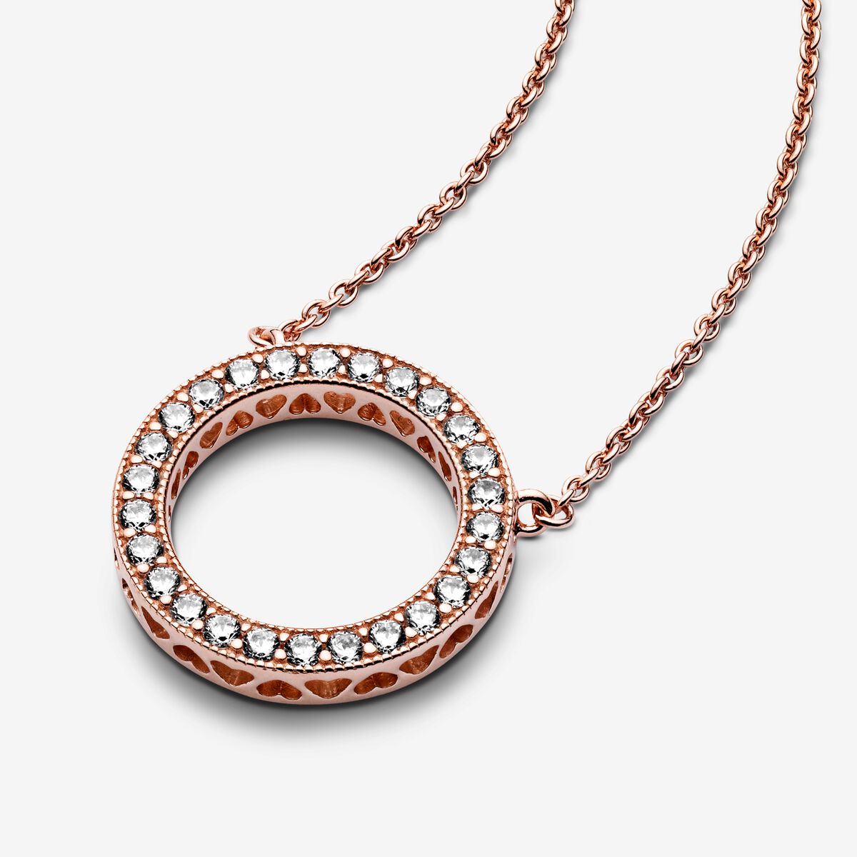 FINAL SALE - Circle of Sparkle Necklace