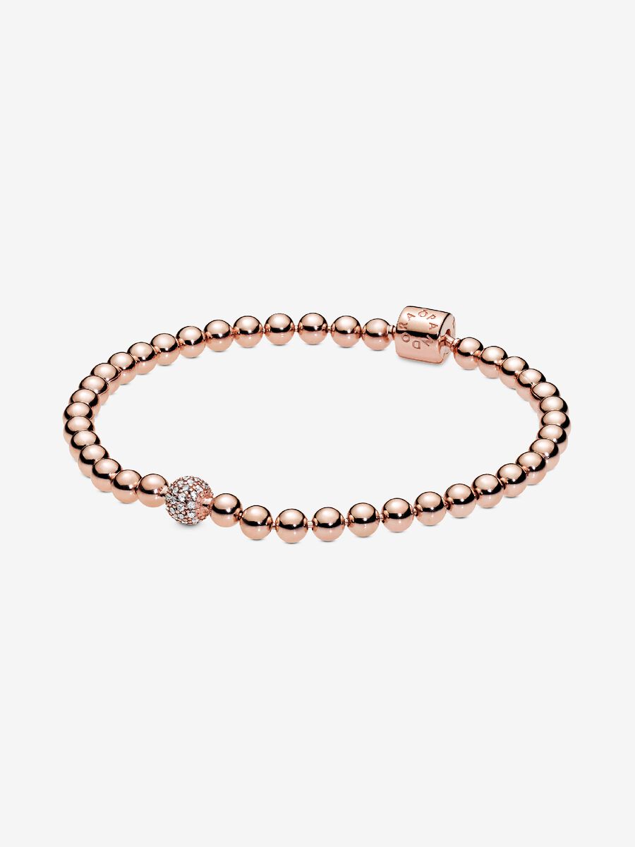 Beads & Pavé Bracelet
