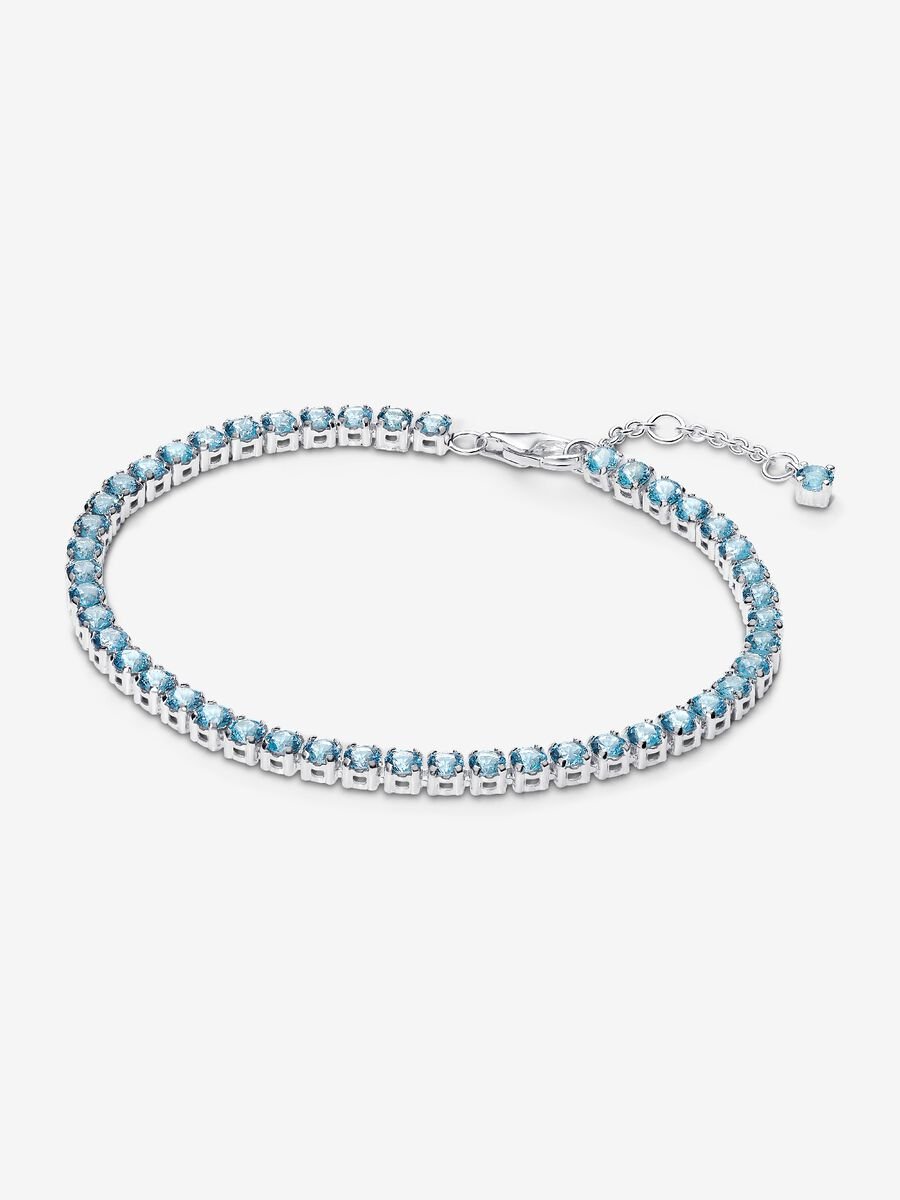 Sparkling Light Blue Tennis Bracelet 591469C03- /2025 D