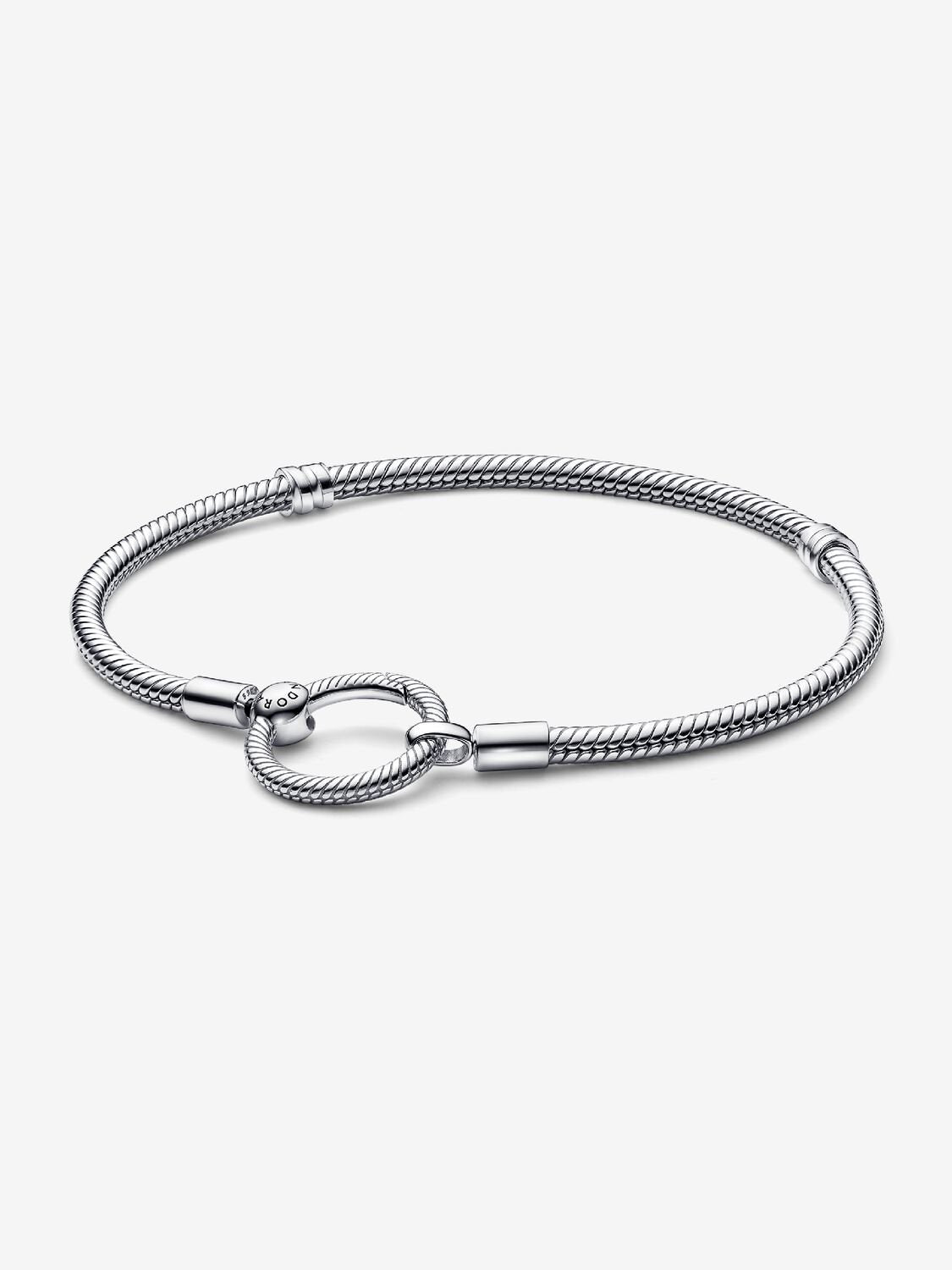 Pandora Moments O Closure Snake Chain Bracelet