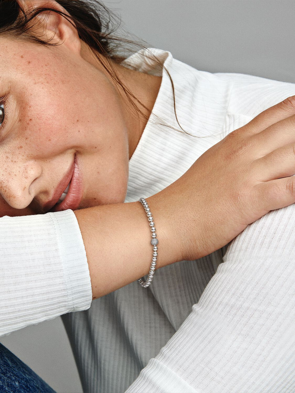 Beads & Pavé Bracelet