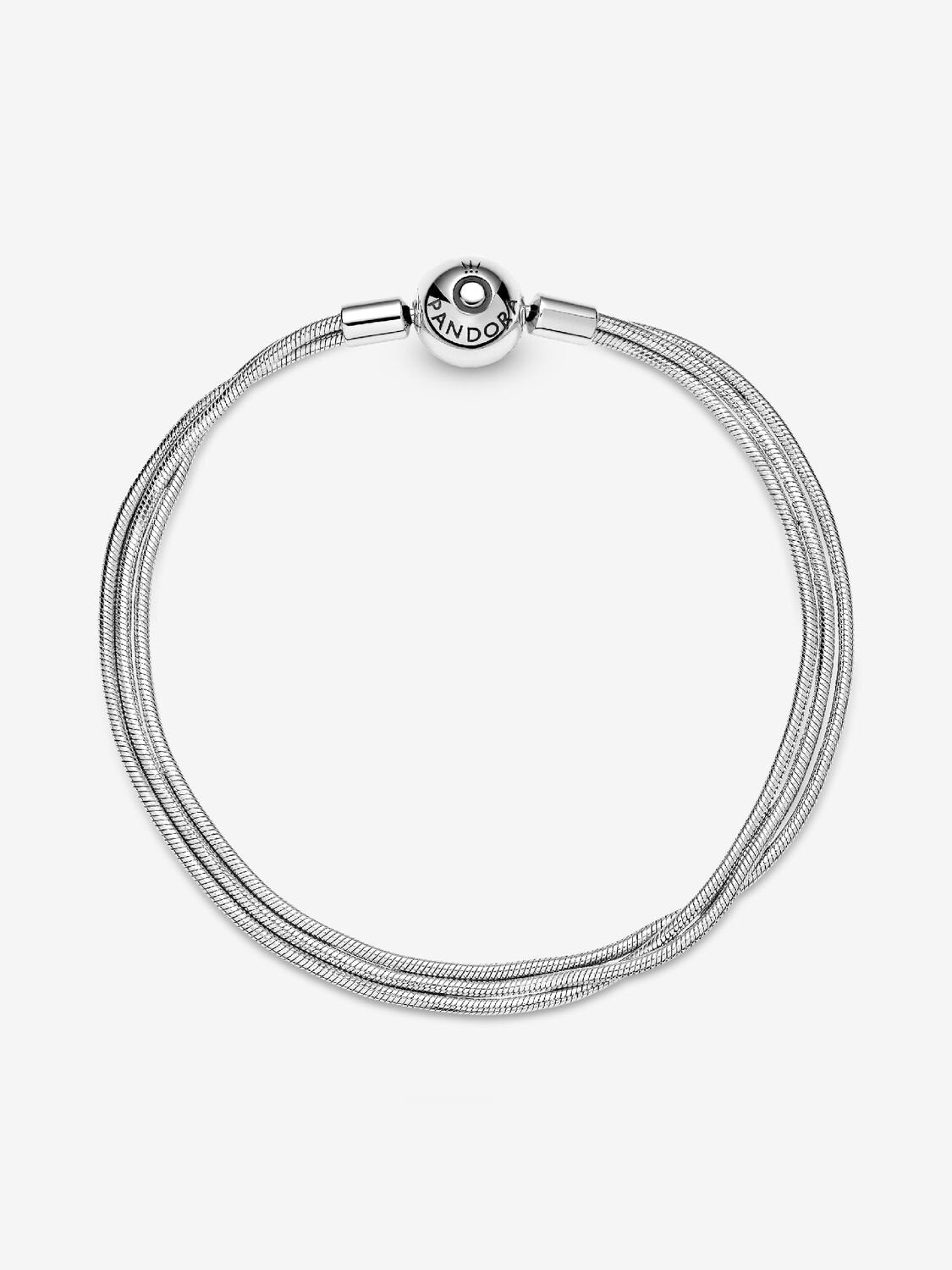 Pandora Moments Multi Snake Chain Bracelet