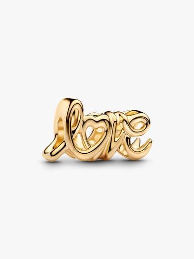 Love 14k G-plated charm 763055C00 2025 A Pandora West Africa