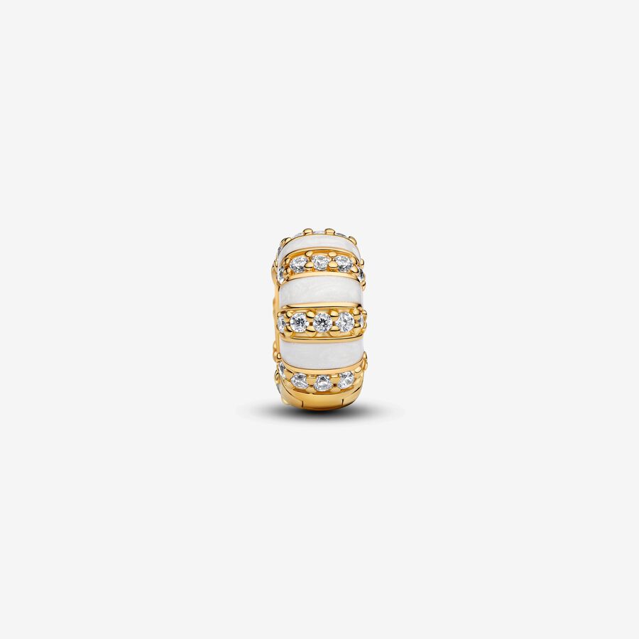 Stones & Enamel Clip Charm