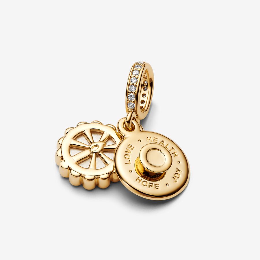 Happy Birthday Cake Dangle Charm