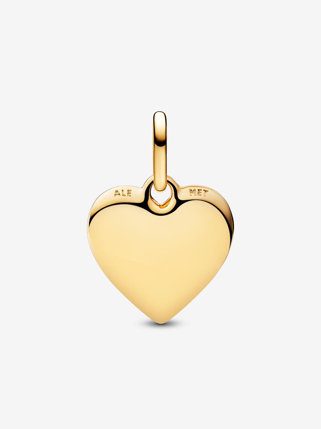 Engravable Heart Medallion Charm
