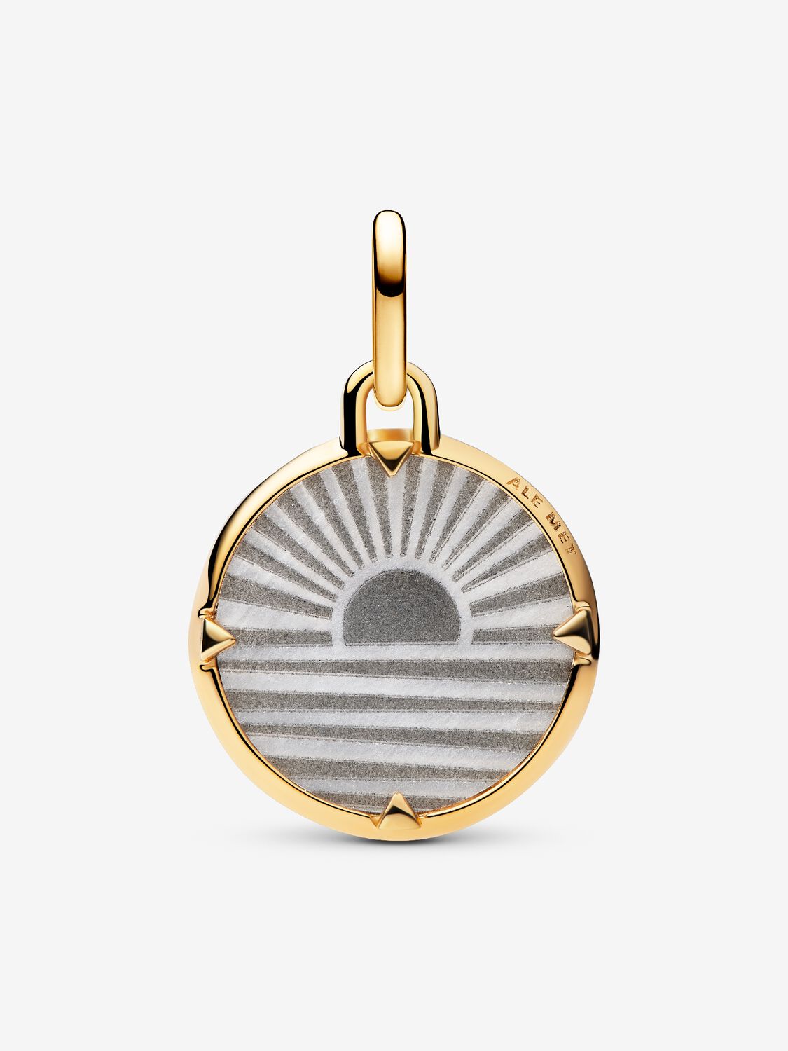 Sunrise Medallion Charm