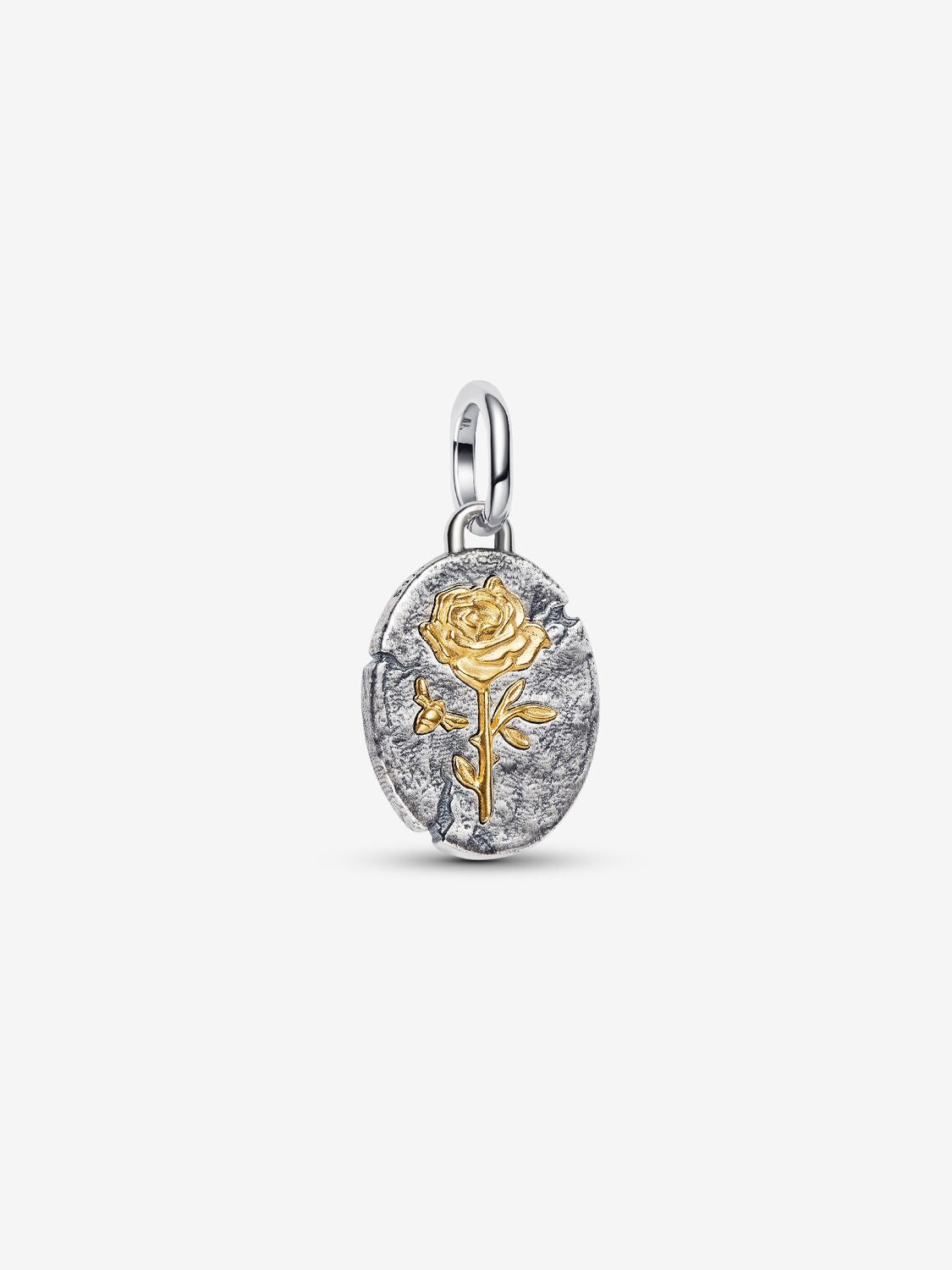 Rose Medallion Charm