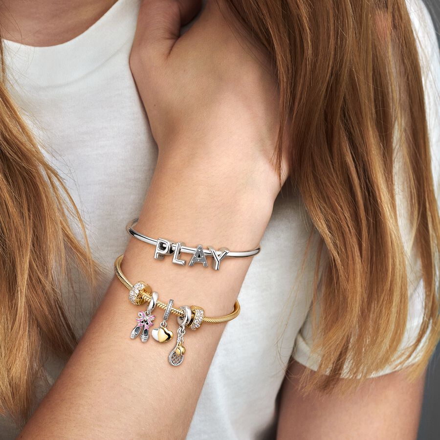 Clear Pavé Clip Charm